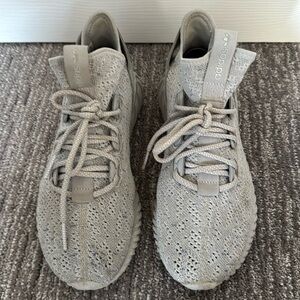 Adidas Mens Tubular Doom Sock Primeknit CG5512 Gray Top Sneaker Shoes Size 8.5